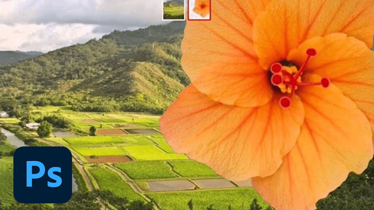 Combine photos with Photoshop Mix | Adobe Creative Cloud