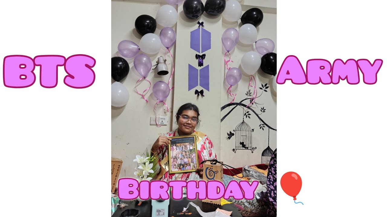 একদিনেই করলাম সব আয়োজন 🎈#bithdaycelebration #birthday #bts  @bynil7713 