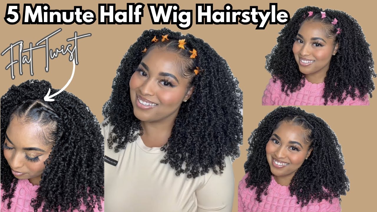 Новая модная прическа «Yanky Twist Crochet Braids» плюс установка парика для афро-кудрявых натура...