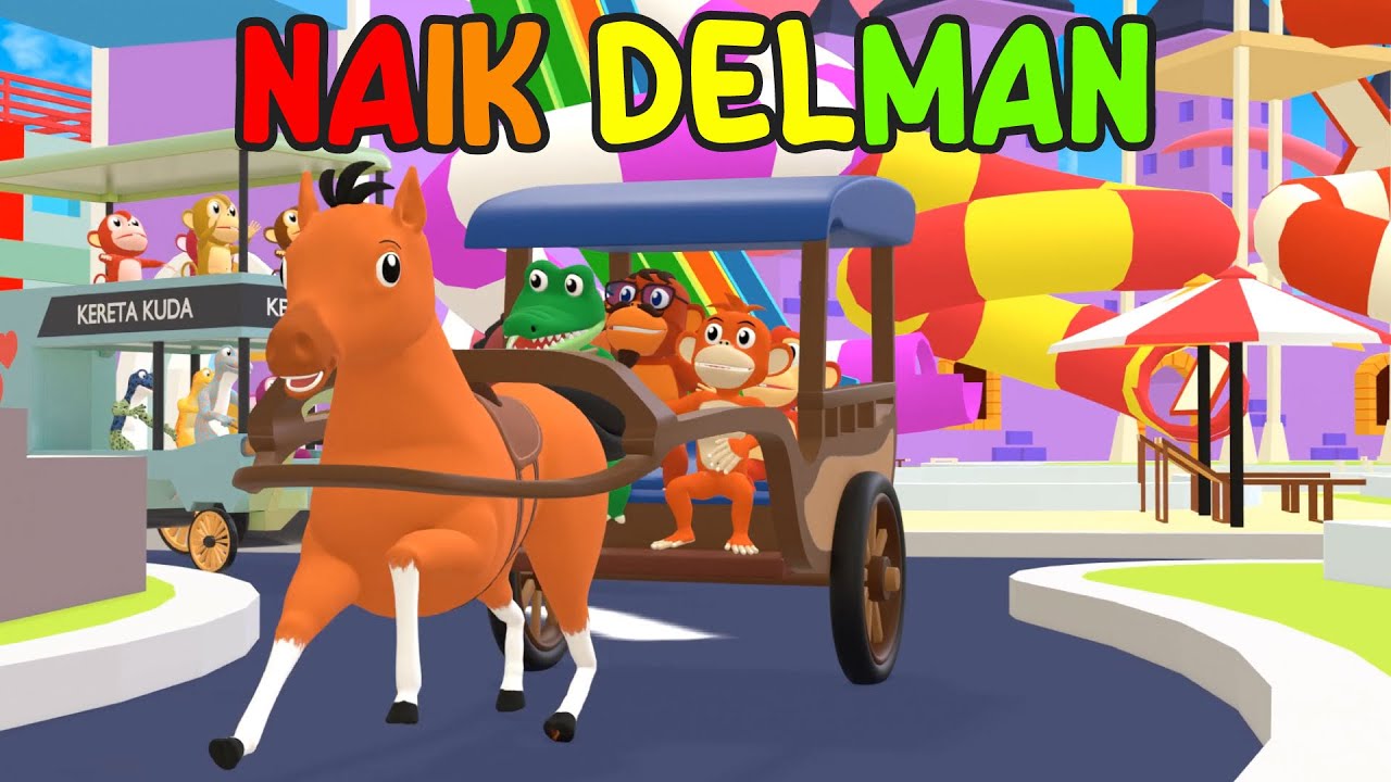 Naik Delman Istimewa 🐎🐎 Lagu Anak Indonesia Balita