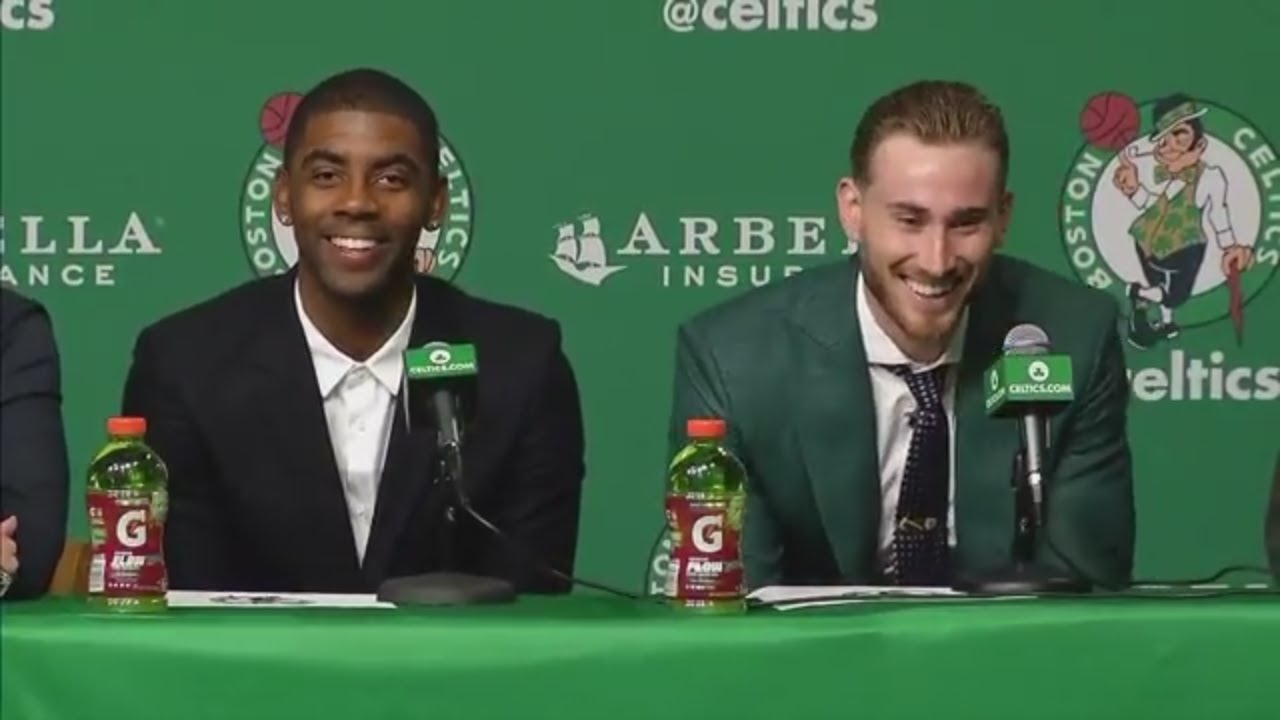 (FULL) Kyrie Irving and Gordon Hayward Boston Celtics introductory news conference | ESPN