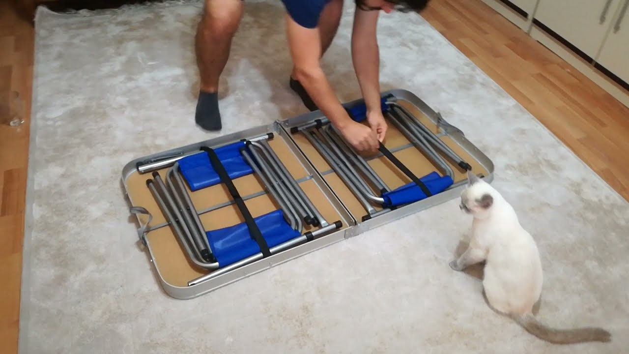 Katlanır Piknikte Kampta Kullanışlı Masa Seti Kurulum ve &Ouml;n İnceleme (BİM) #TavsiyeEdilebilirlik