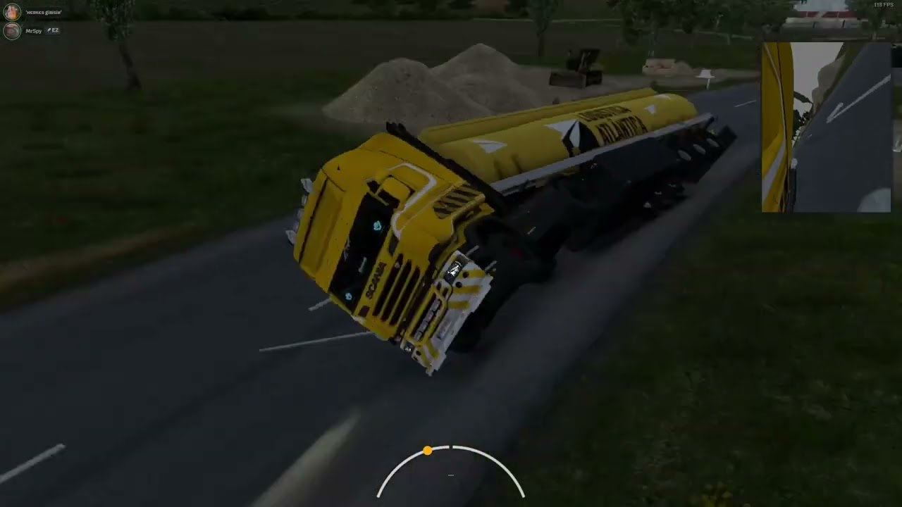 🚚💨/ Euro Truck Simulator 2 \  /:\Tehlikeli Hareketler/:\1