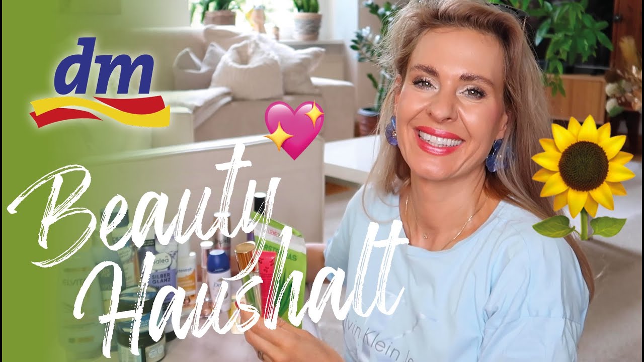 XXL dm HAUL 2025 | Make-up, Haarpflege & Haushalt – die besten Neuheiten! Amelie with Love