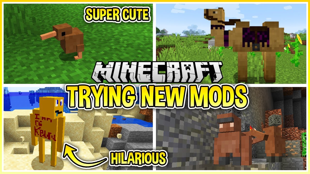 I Tried Brand New Minecraft Mods...