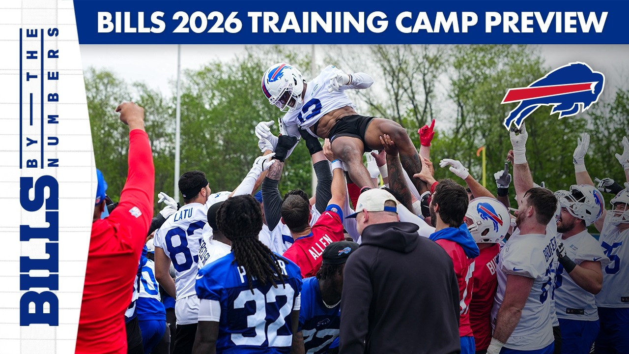Bills 2026 Training Camp Preview | Bills By The Numbers | Buffalo Bills