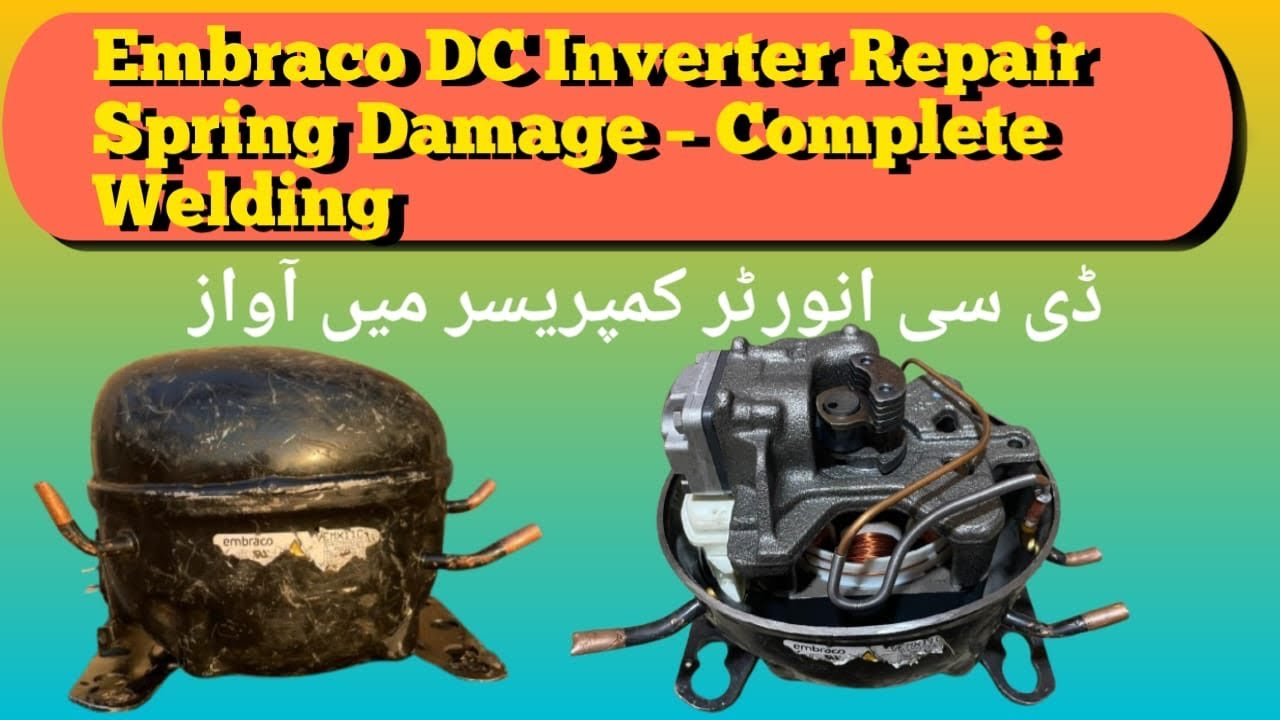 DC Inverter Compressor Ko Kaise Repair Karein? | New Zero Meter Compressor Haneef circuit