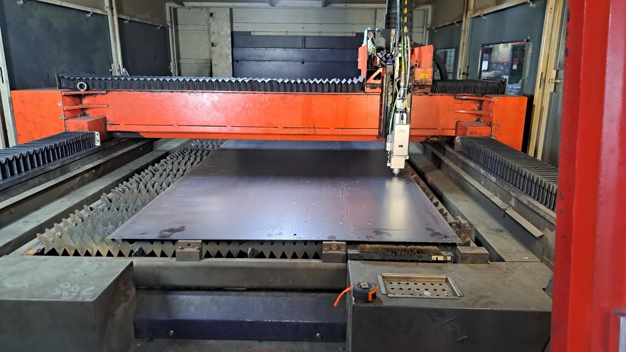 Bystronic 3015  nâng cấp thành 3000w laser fiber..#cypcut #raytools #6000w. 