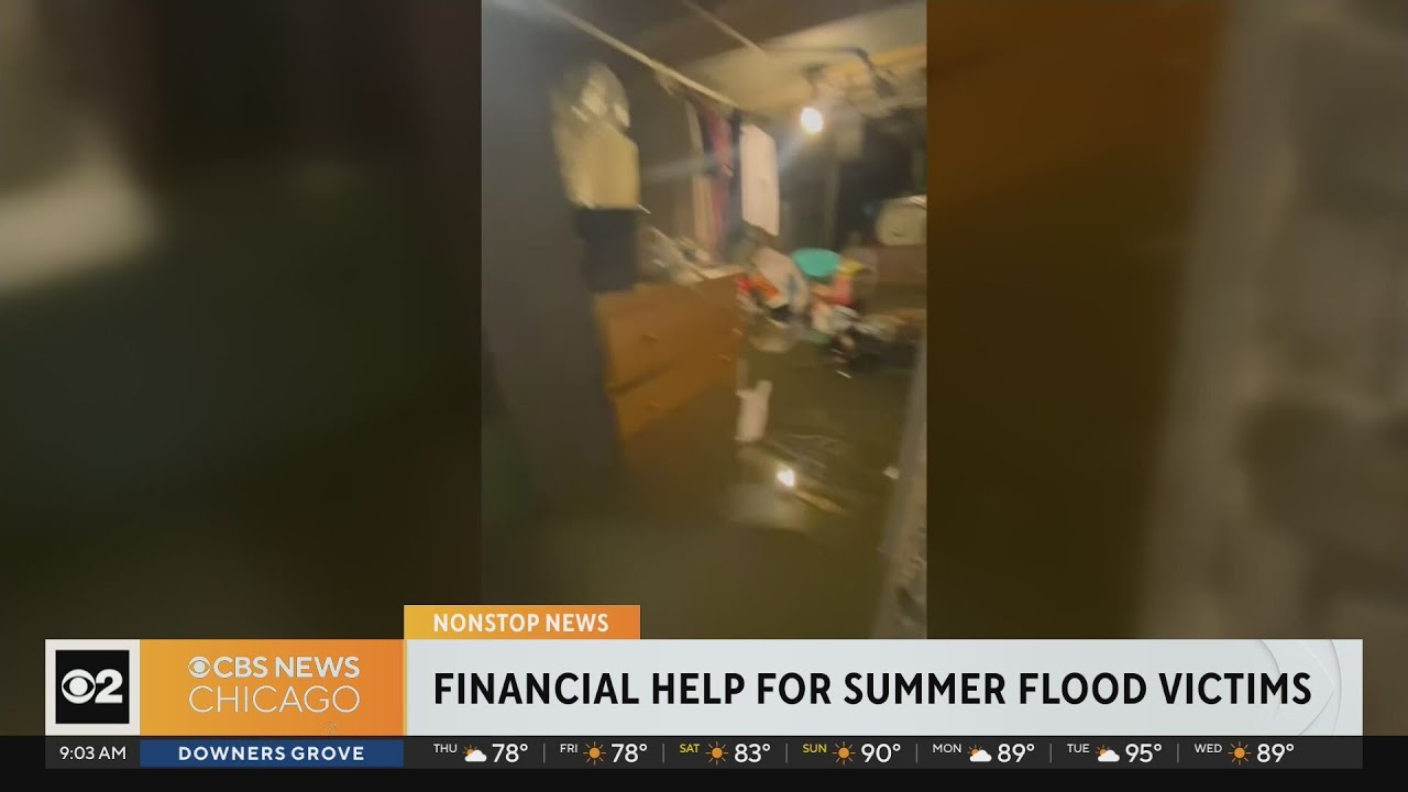 Financial help for summer flood victims