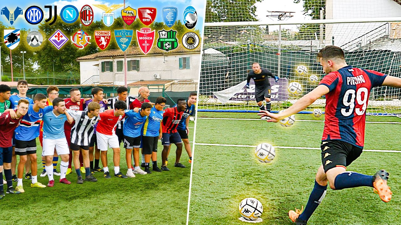⚽️ RIGORI CHALLENGE Di Serie A *chi vincerà quest’anno??