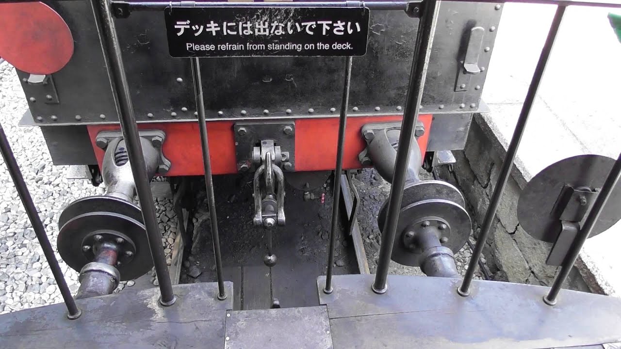 明治村　なごや駅～とうきやう駅　前方展望　蒸気機関車12号・三等客車ハフ11･13･14