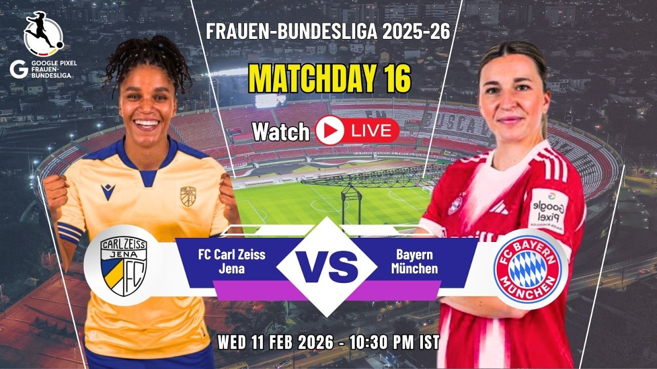 FC Carl Zeiss Jena Vs. Bayern München_11.2.26 #football
