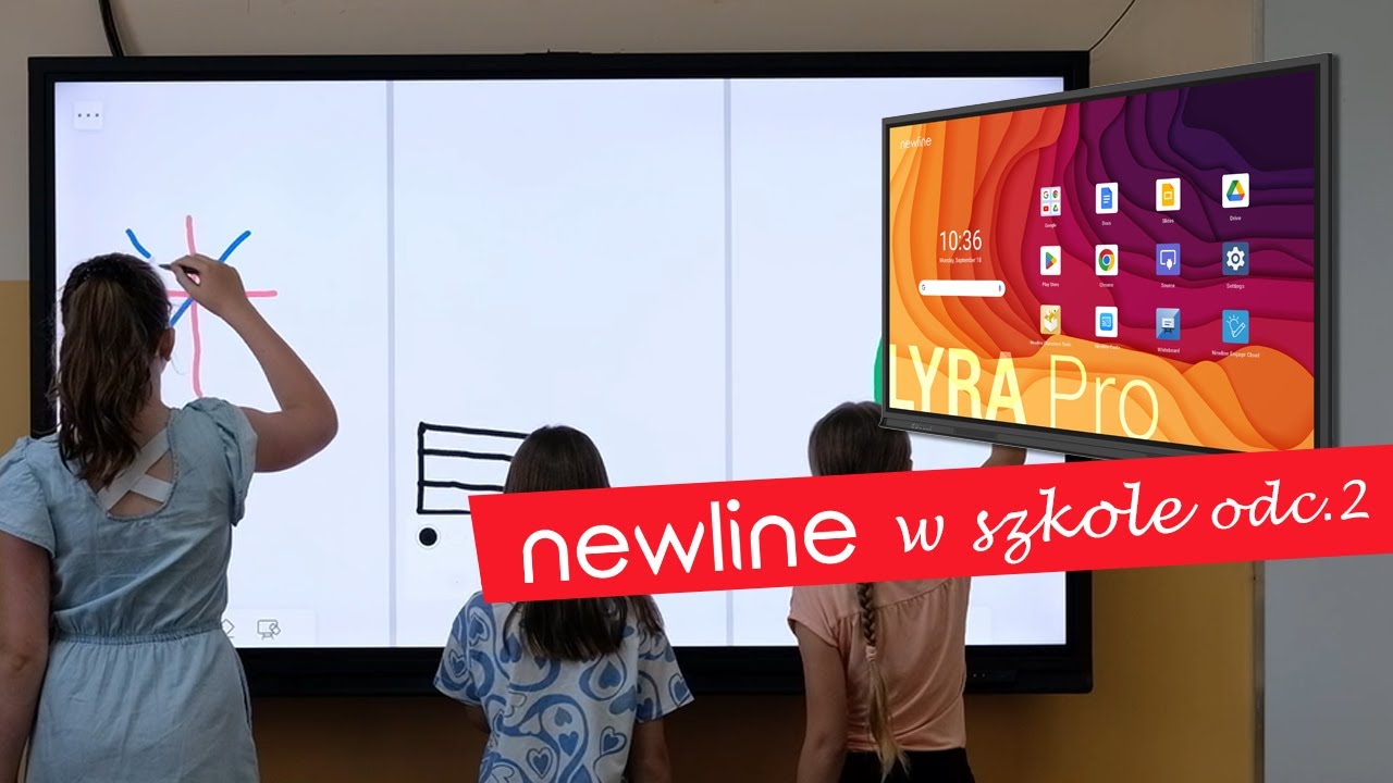 Monitor Interaktywny w Szkole: Szkoła Podstawowa w Straszydlu | Newline Interactive odc. 2