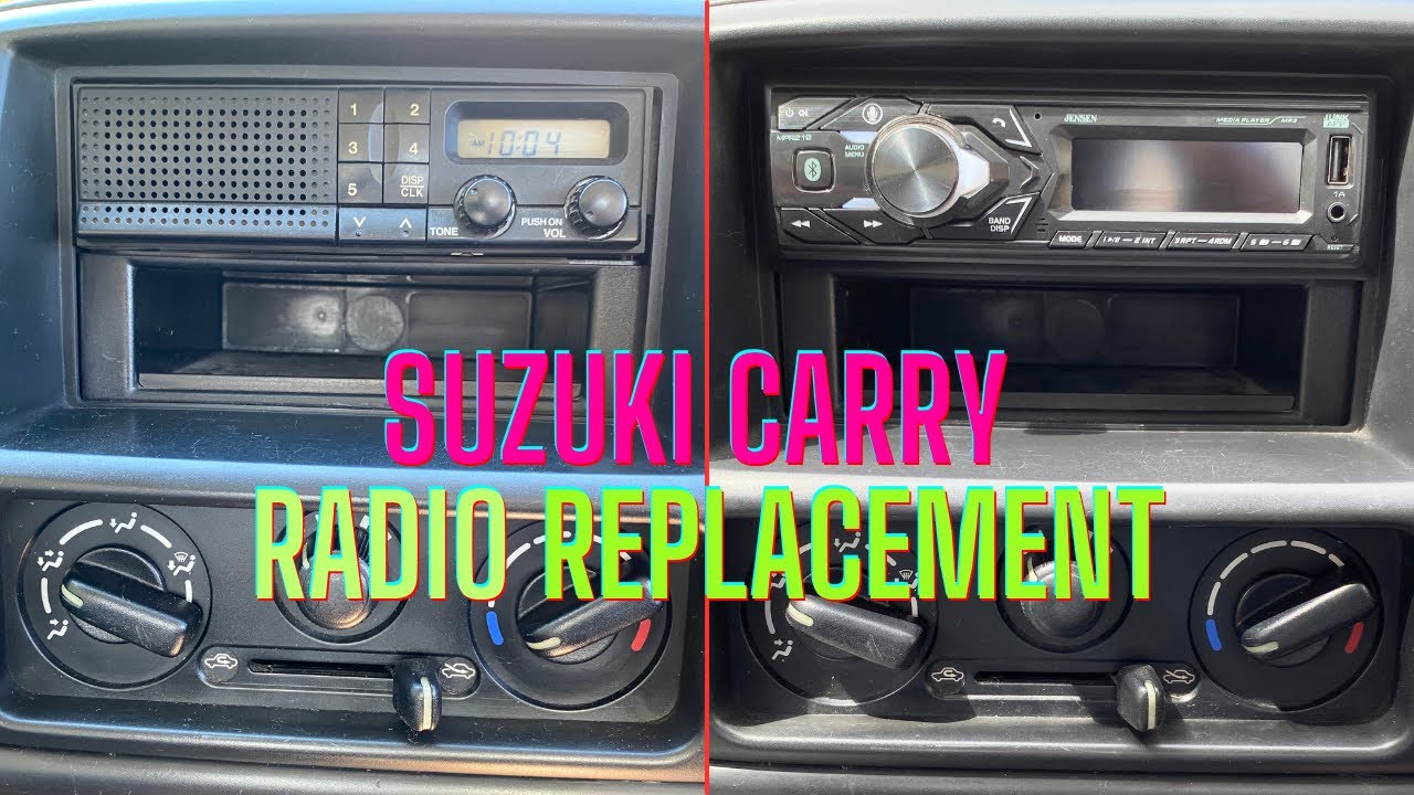 Suzuki Carry Radio Install