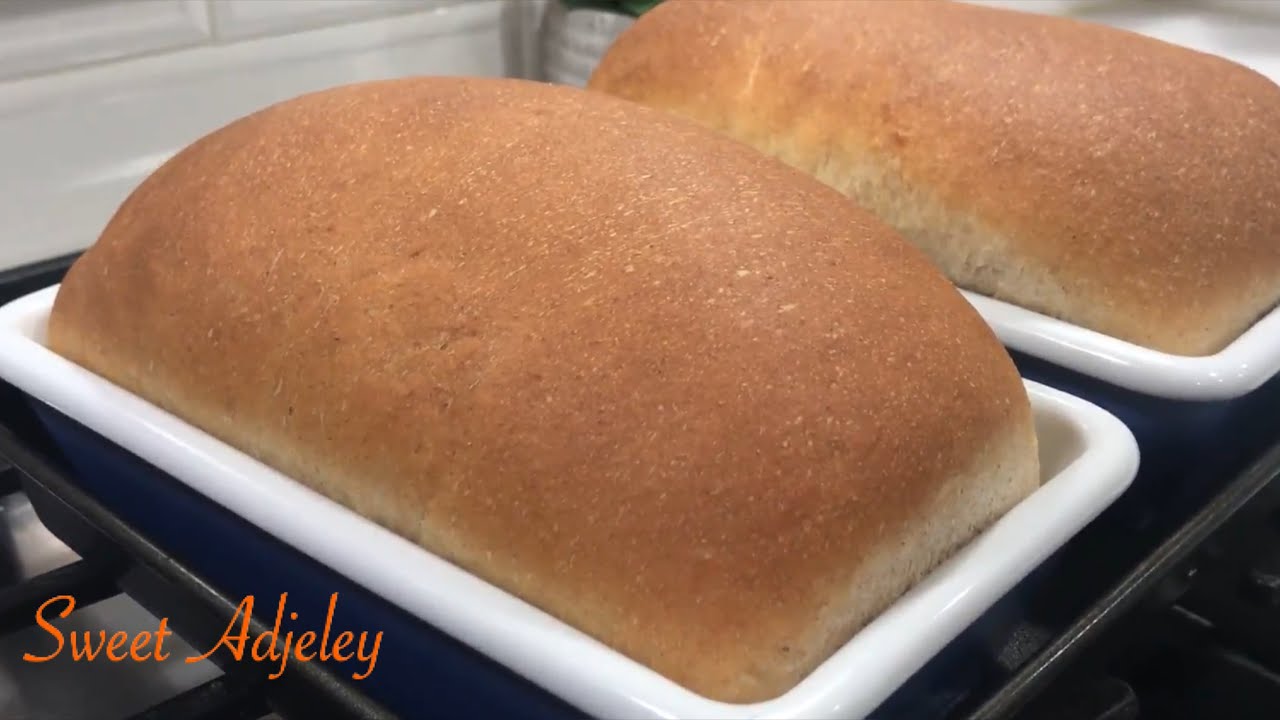 Soft & Fluffy Whole Wheat Bread Recipe Ready In Under Two Hours | How To Make Brown Bread At Home