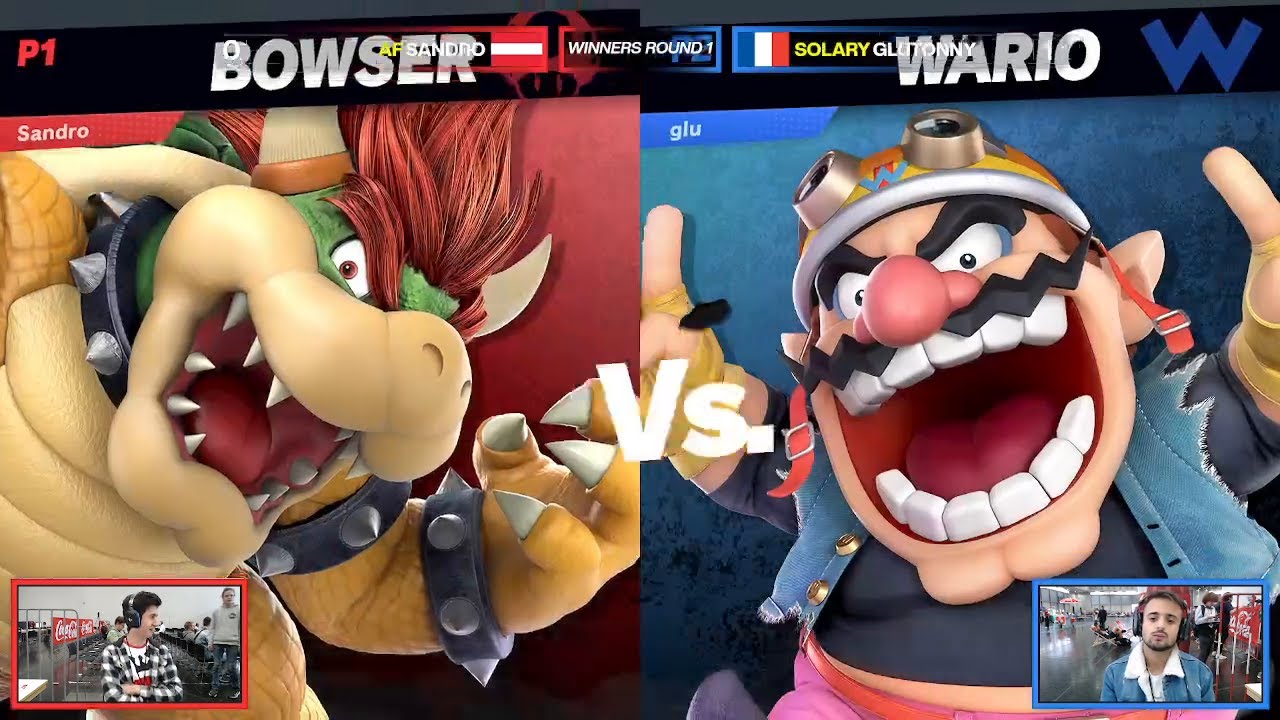 VCA 2022 Top 64 - AF | Sandro (Bowser) Vs. Solary | Glutonny (Wario)