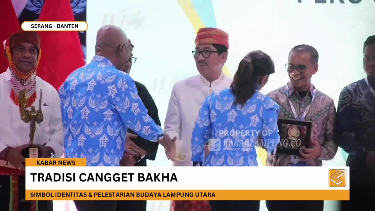 Bupati Lampung Utara Terima Penghargaan Trophy Abyakta pada Puncak Hari Pers Nasional 2026