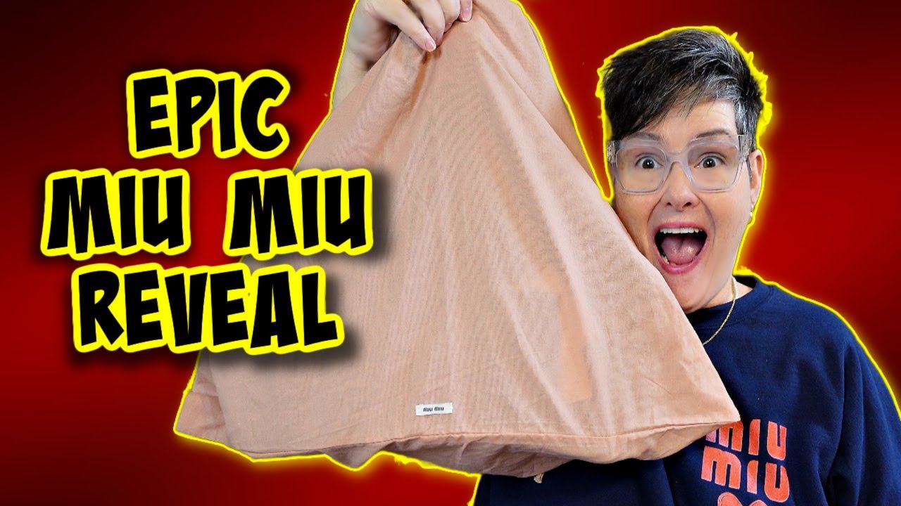 EPIC MIU MIU BAG REVEAL!!