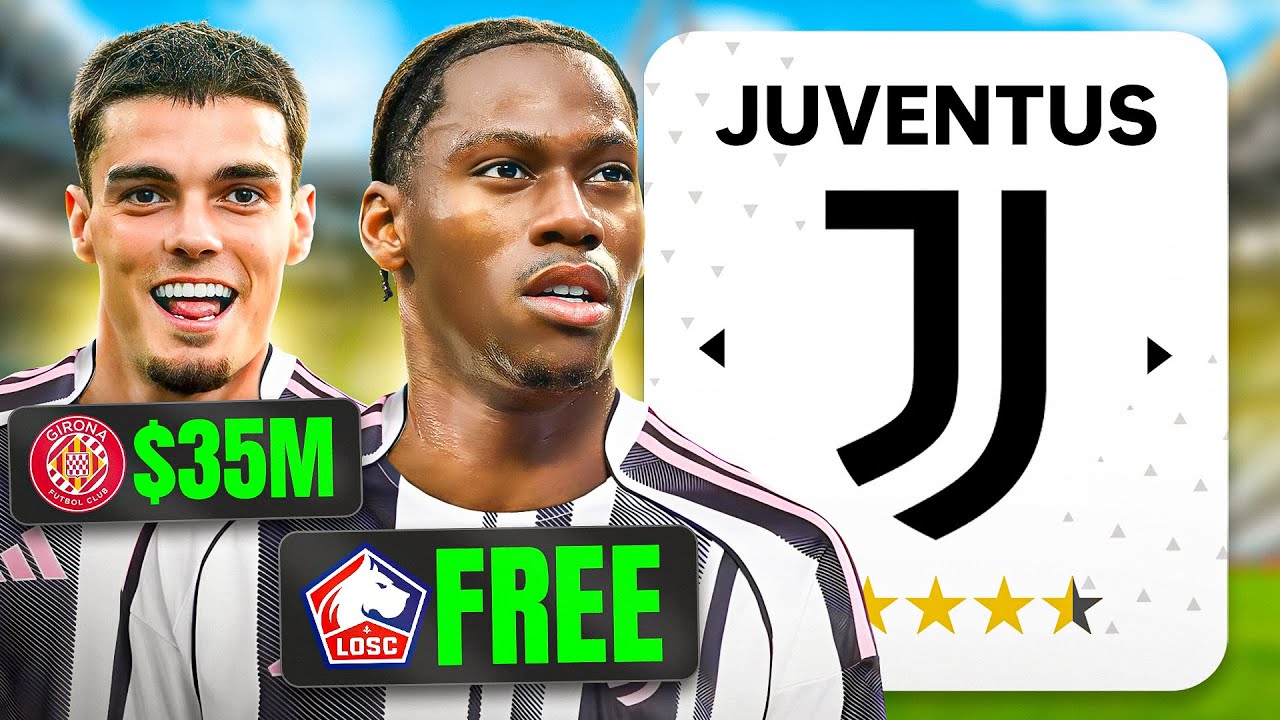 I Rebuild JUVENTUS With Their NEW TRANSFERS!