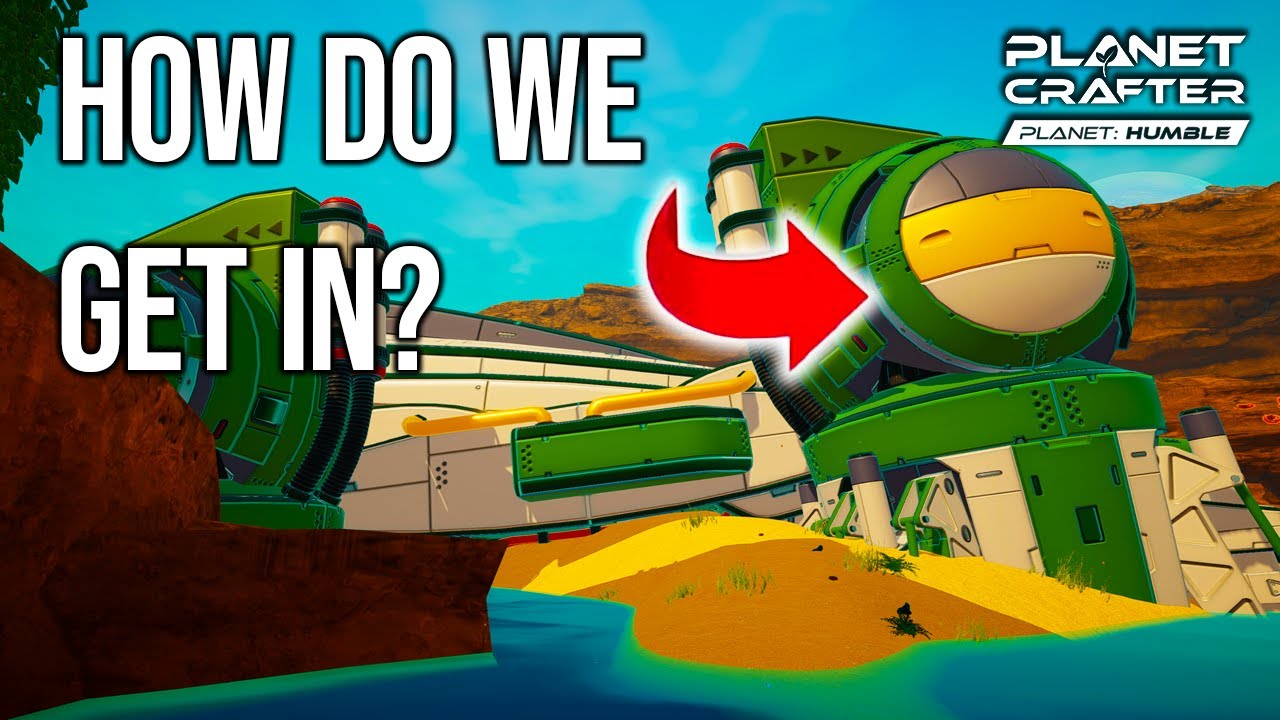 What's inside the GREEN ship in Planet Crafter - Planet Humble DLC [E23]