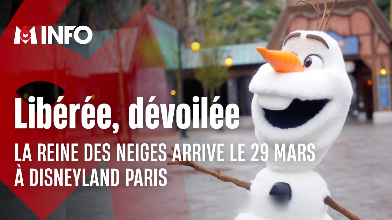 La Reine des Neiges arrive le 29 mars à Disneyland Paris