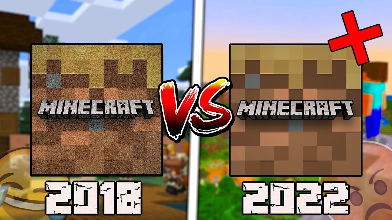 Minecraft Trial 2018 VS Minecraft Trial 2022 (Which Survival Gameplay is Better??)