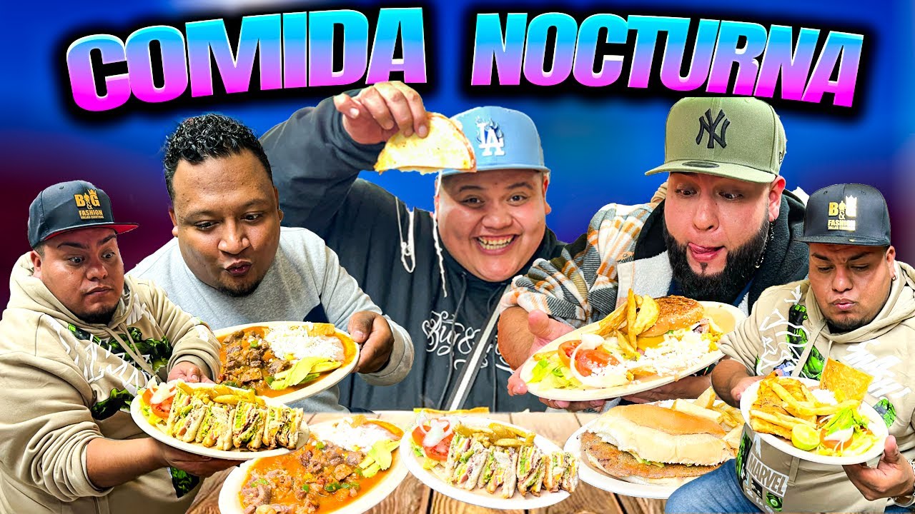 VISITAMOS una FONDA NOCTURNA , comida CASERA 24hrs.