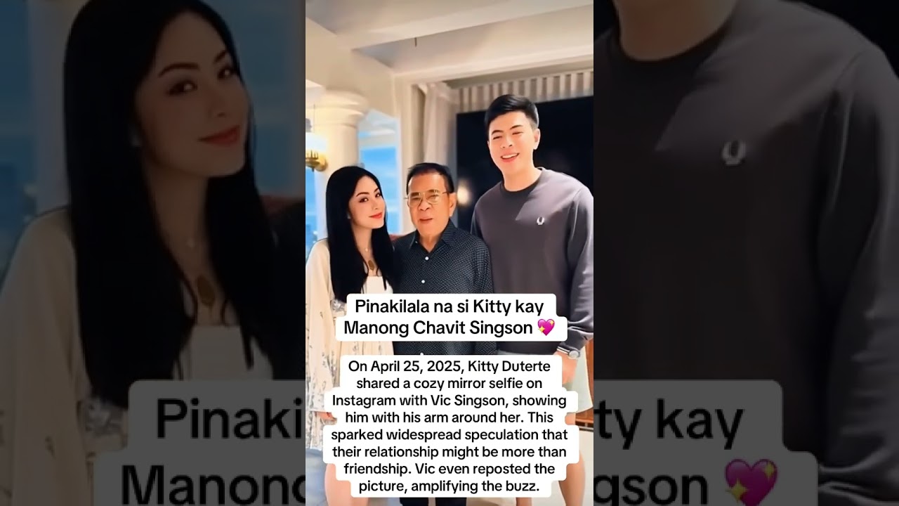 KITTY DUTERTE PINAKILALA NA KAY CHAVIT SINGSON 💖 #kittyduterte #viral #chavitsingson