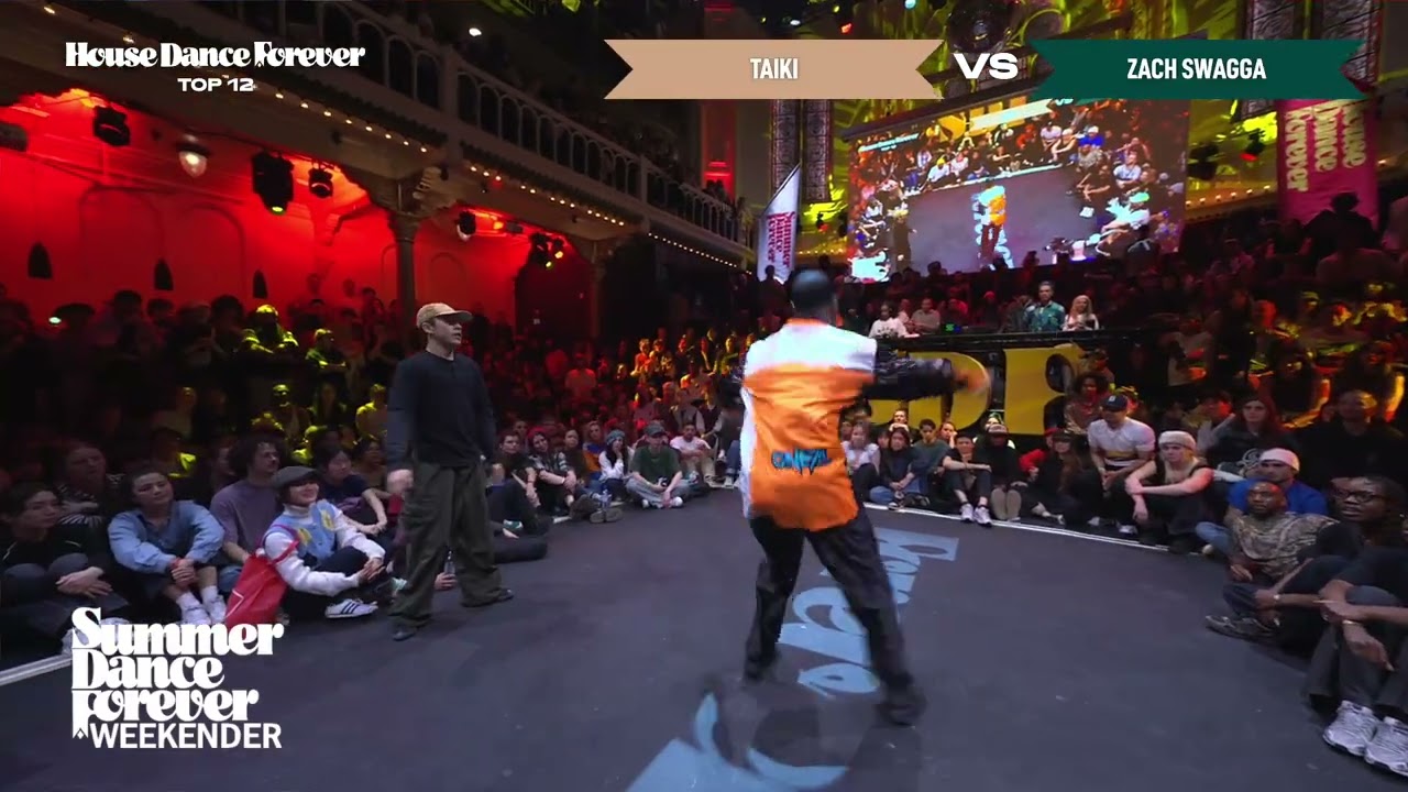 Taiki vs Zach Swagga TOP 12 House Dance Forever | Weekender 2026