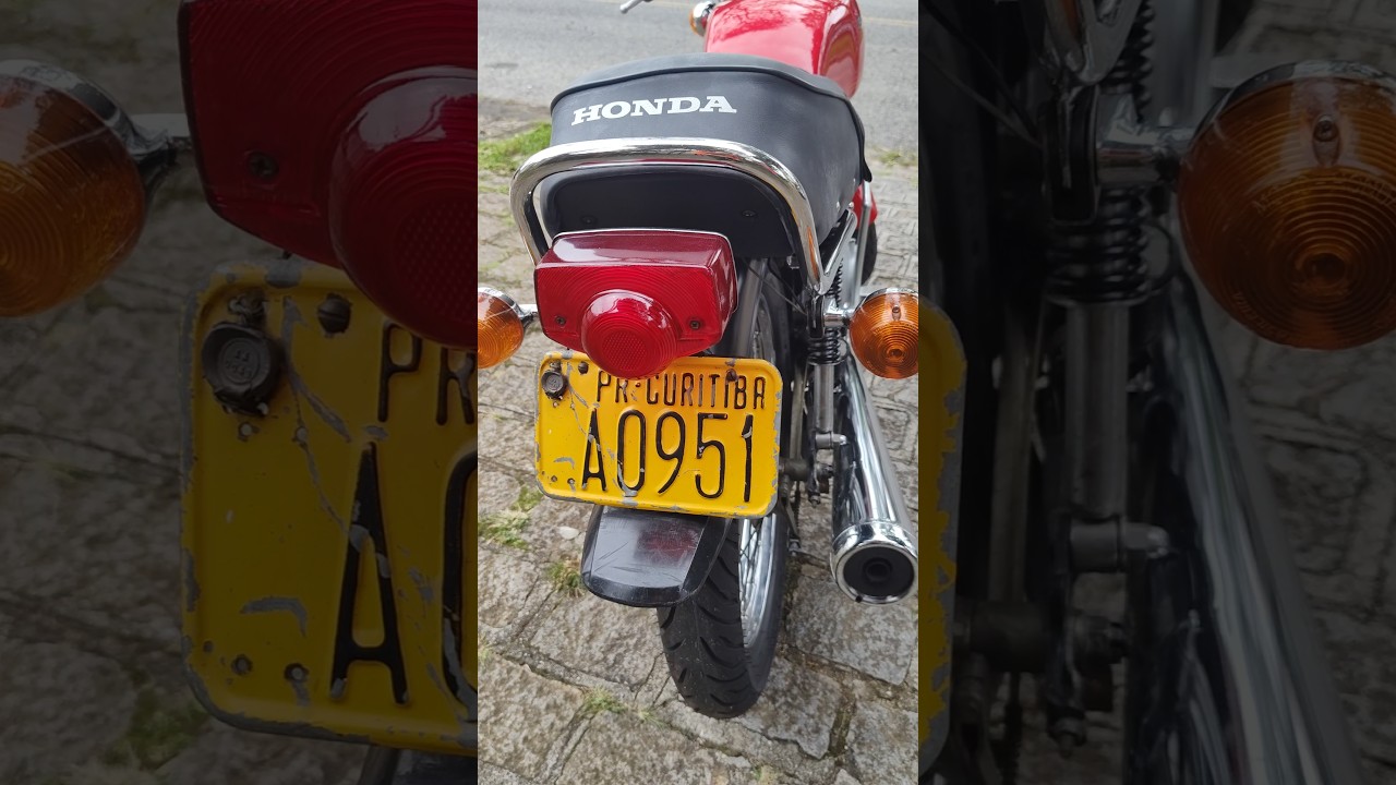 Honda Turuna de Colecionador moto rara de se ver hoje em dia 125cc #honda #turuna #cg125 #motoantiga