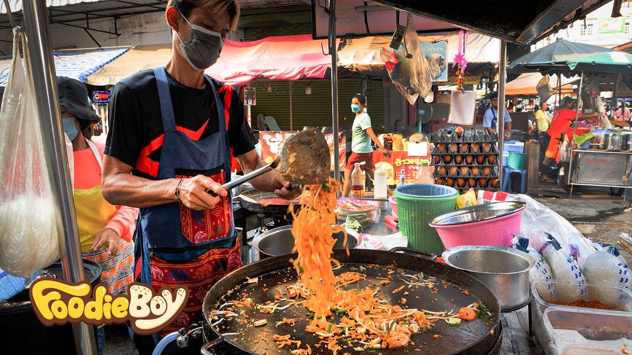 Потрясающее исполнение! Thai Street Foods / Фрукты, Морепродукты, Десерты