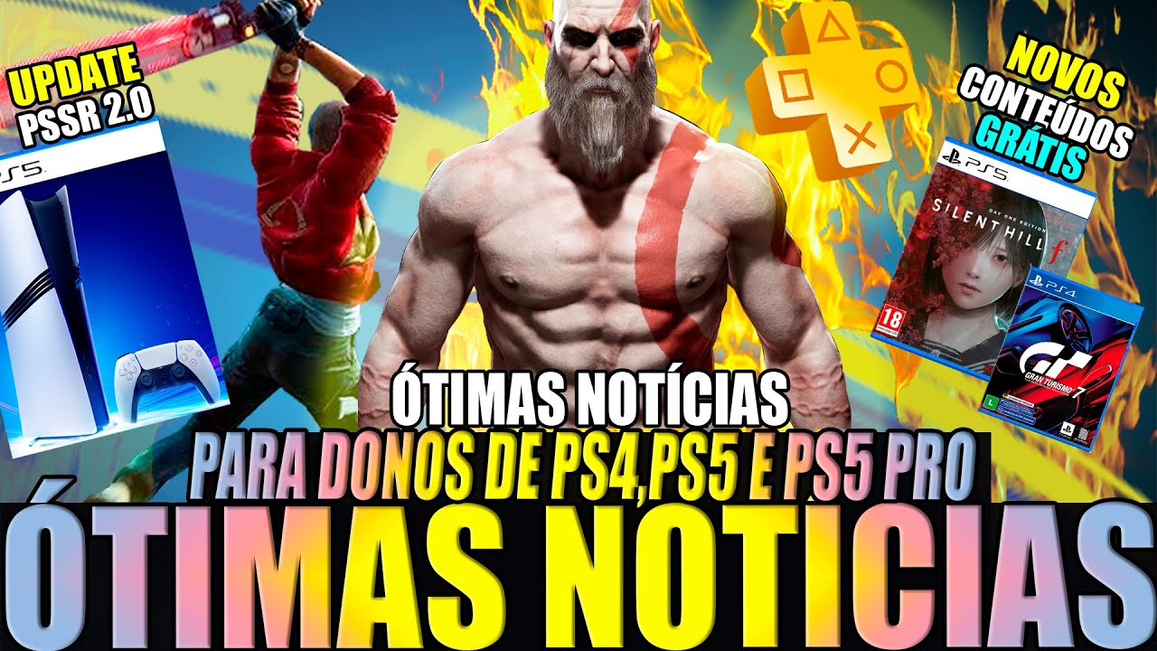 PS5 PRO MAIS PODEROSO! Novos UPDATES, PS Plus Fevereiro, Intergalactic e NOVOS Conteúdos Grátis PS5