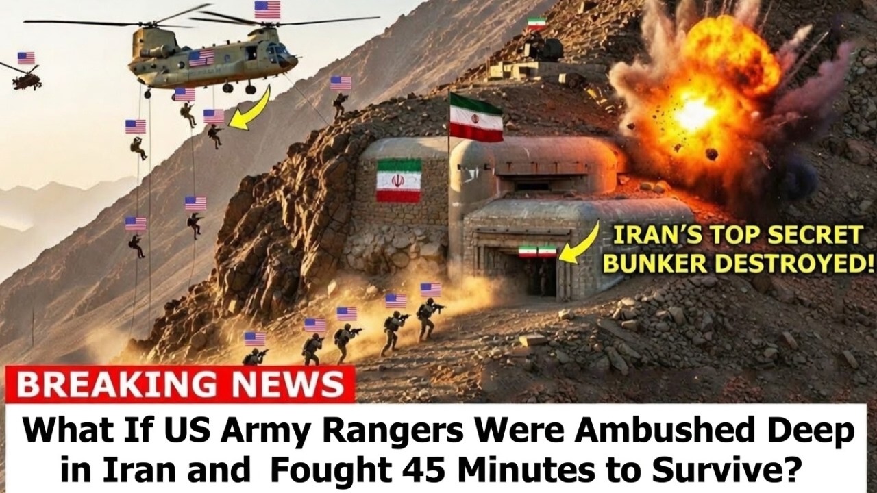 US Army Rangers Ambushed Deep in Iran &ndash; 32 Survive 45 Minutes Under Fire (Fictional Scenario)