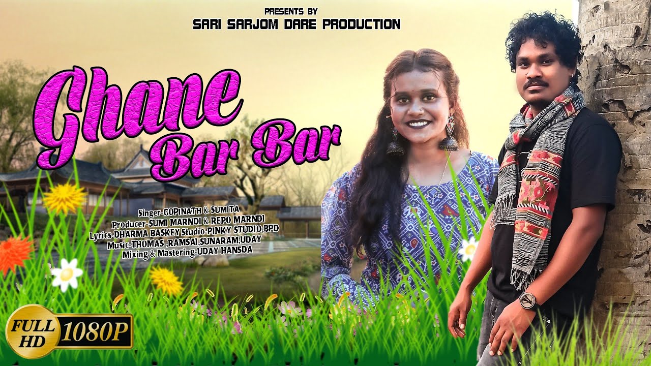 Ghane BarBar Music Video//New Santali Studio version 2023//gopi//sumita