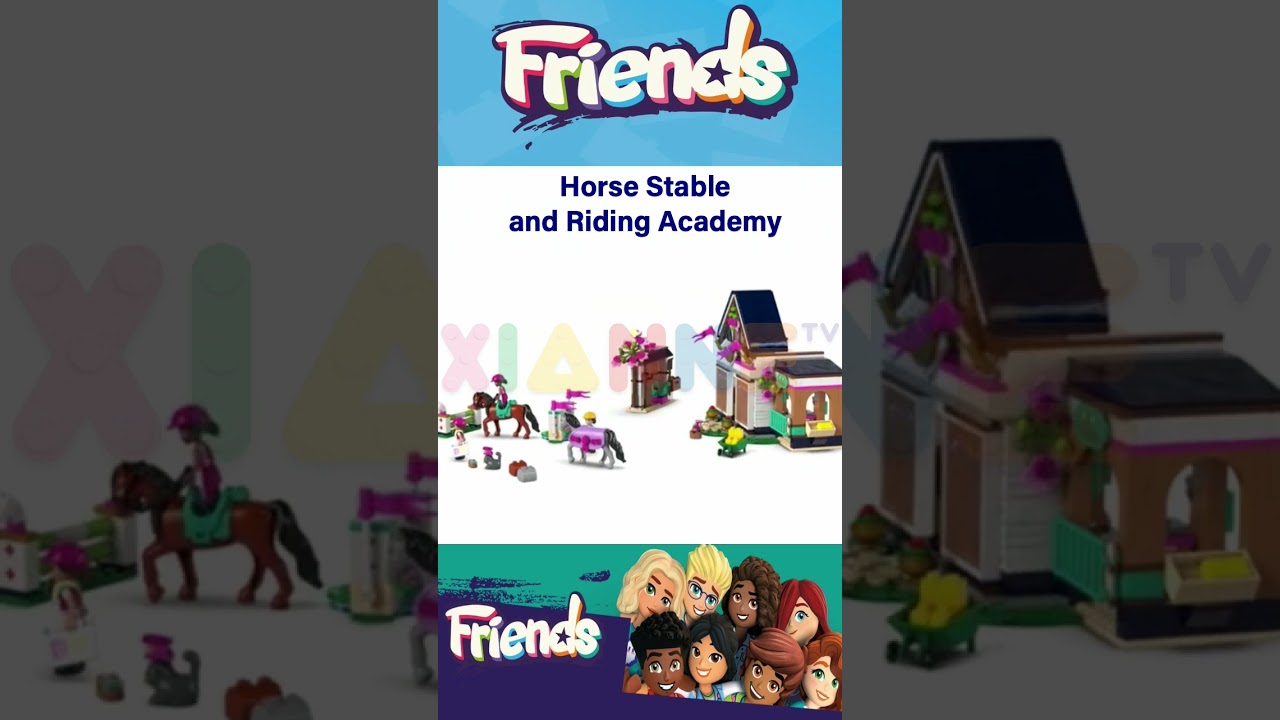 LEGO&reg; Friends Horse Stable and Riding Academy