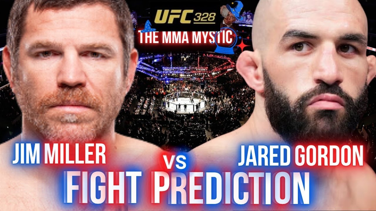 Jim Miller vs Jared Gordon UFC 328 Prediction | A-10's 46th UFC Fight at Home!