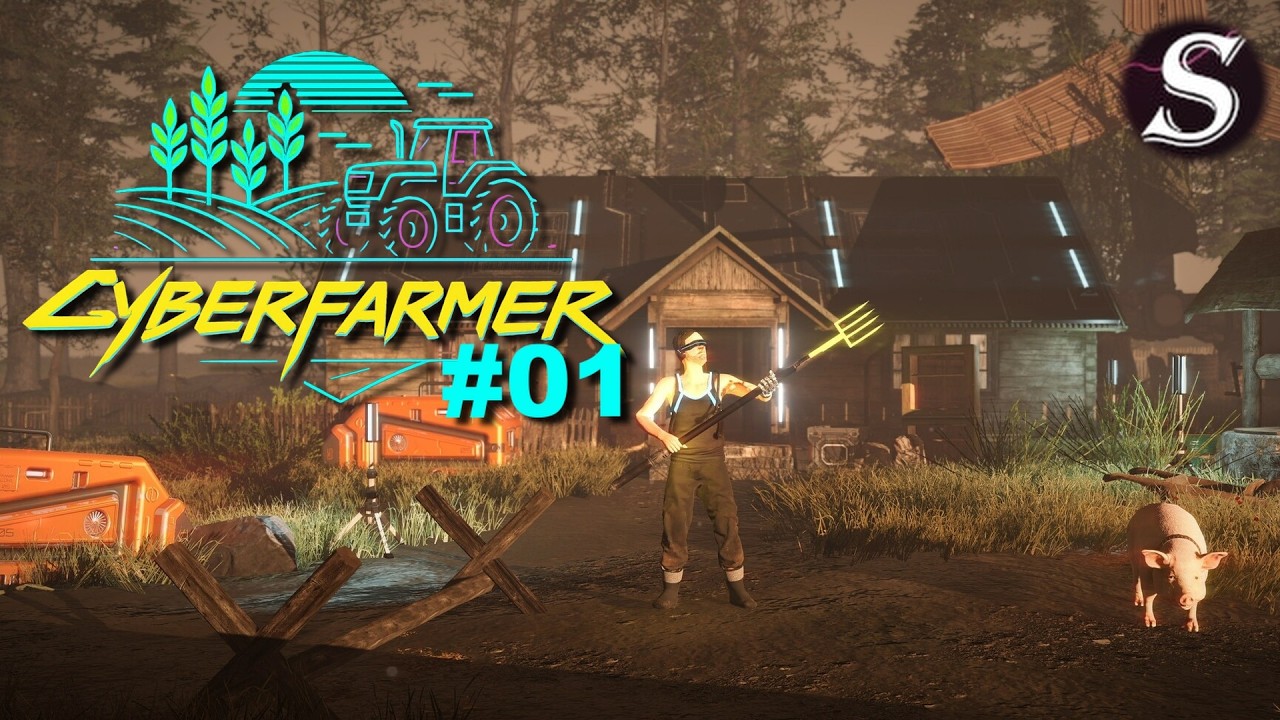 PREMIERA Cyber Farmer |#01| 🐷 Farmer's Life w wydaniu postapokaliptycznym. ☢️ | gameplay PL