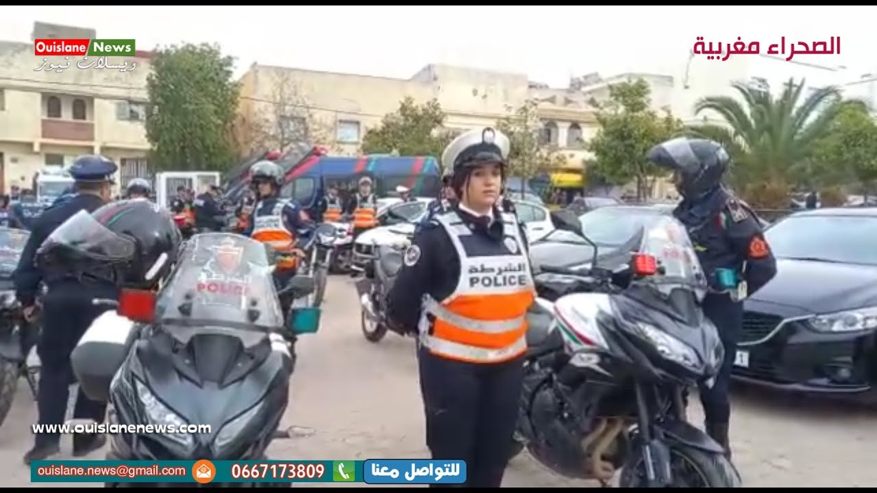 تازة /مجهودات رجال الامن الوطني للاستعدات الأمنية رأس السنة للحفاظ علي النظام العام(ويسلان نيوز)