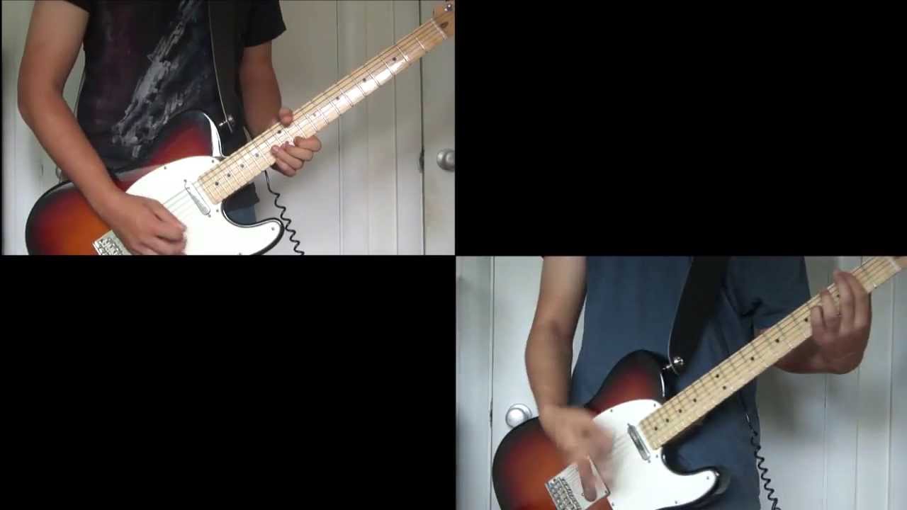 Bloc Party - Like Eating Glass - Guitar Cover (ALL PARTS)