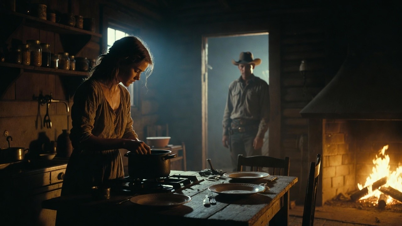 A Cowboy’s Mail Order Bride Arrives — Her Hidden Skill Saves His Dying Ranch Overnight