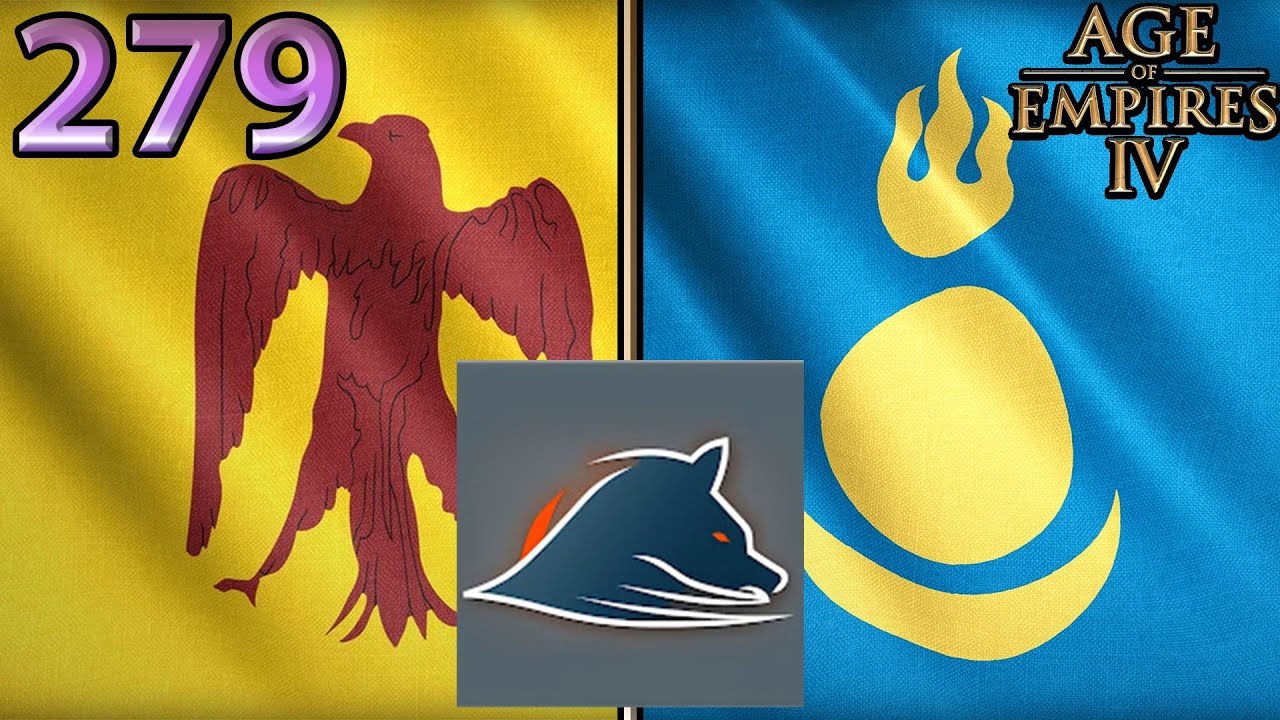 Langsamerer Fortschritt - coRe (Ayyubiden) vs Filisberto (Mongolen) - Age of Empires 4 - Cast 279
