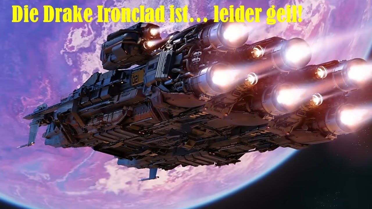 Star Citizen: Das neue Drake Frachtschiff Ironclad wurde enthüllt