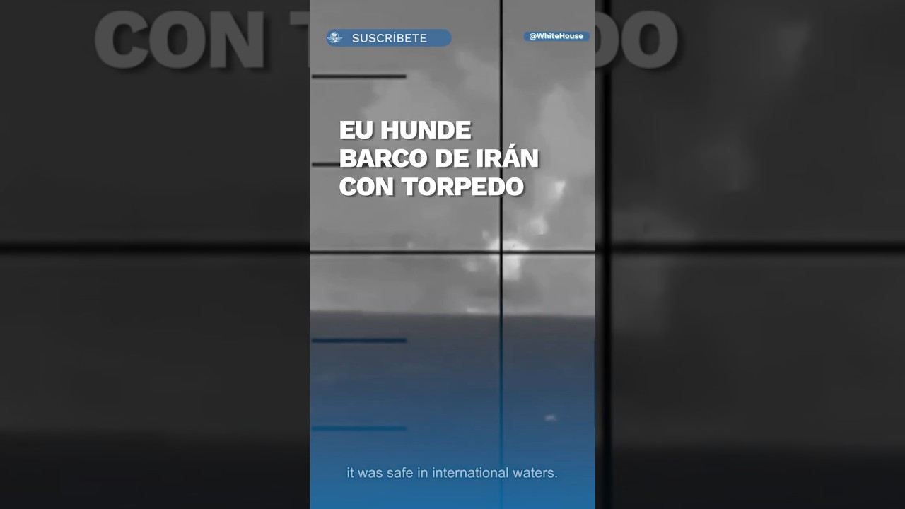 EU hunde barco de guerra iran&iacute; y anuncia m&aacute;s bombardeos con bombas de precisi&oacute;n #shorts