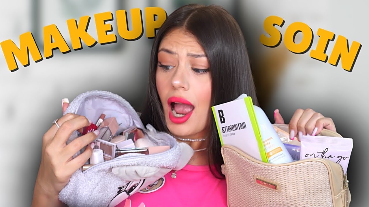CE QUE J'EMPORTE EN VACANCES! MakeUp & Soin