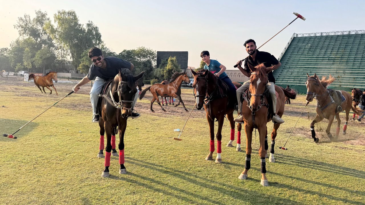 Life Main First Time Polo Kheli Bht Mza Aya 😍