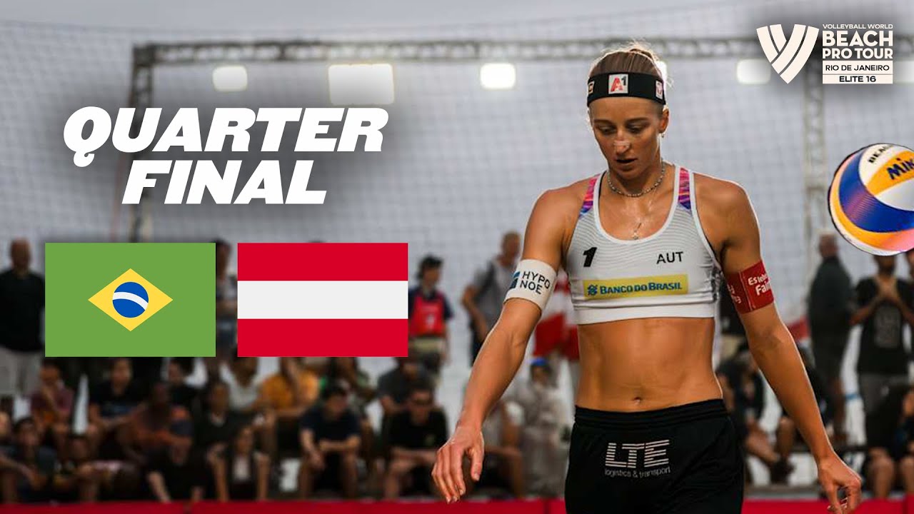 Thamela/Victoria 🇧🇷 vs. Klinger/Klinger 🇦🇹 | Quaterfinals - Rio 2024 | BPT - Full Match