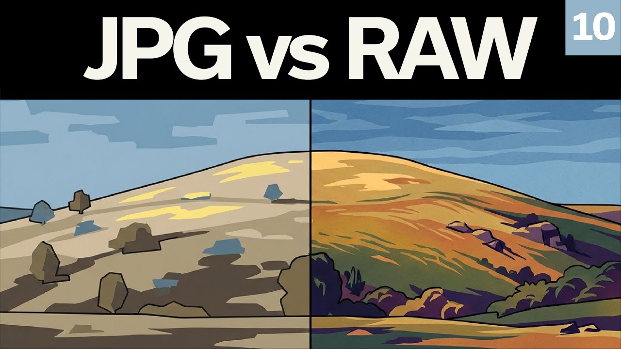 RAW vs JPEG - Lezione 10/18