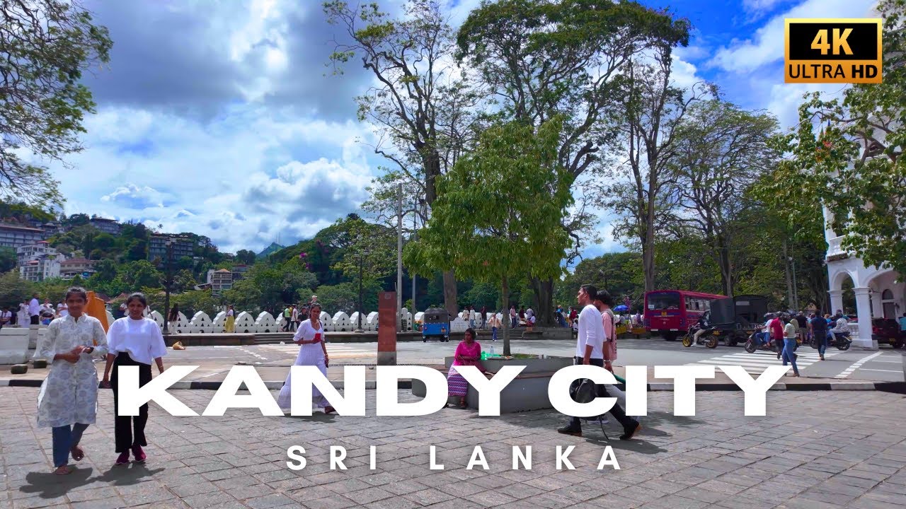 Exploring the Kandy City, Sri Lanka | 4K Ultra HD Virtual Tour