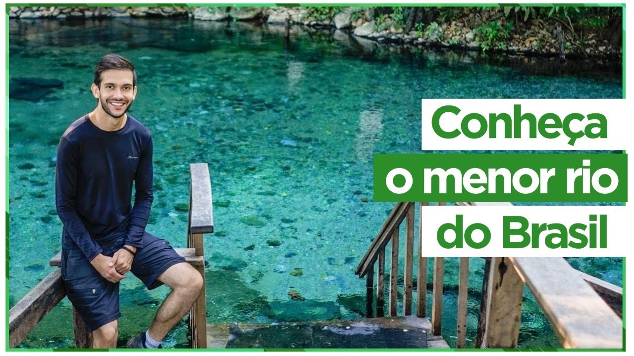 Você conhece o menor rio do Brasil? Se apaixone pelo Azuis, nas Serras Gerais do Tocantins
