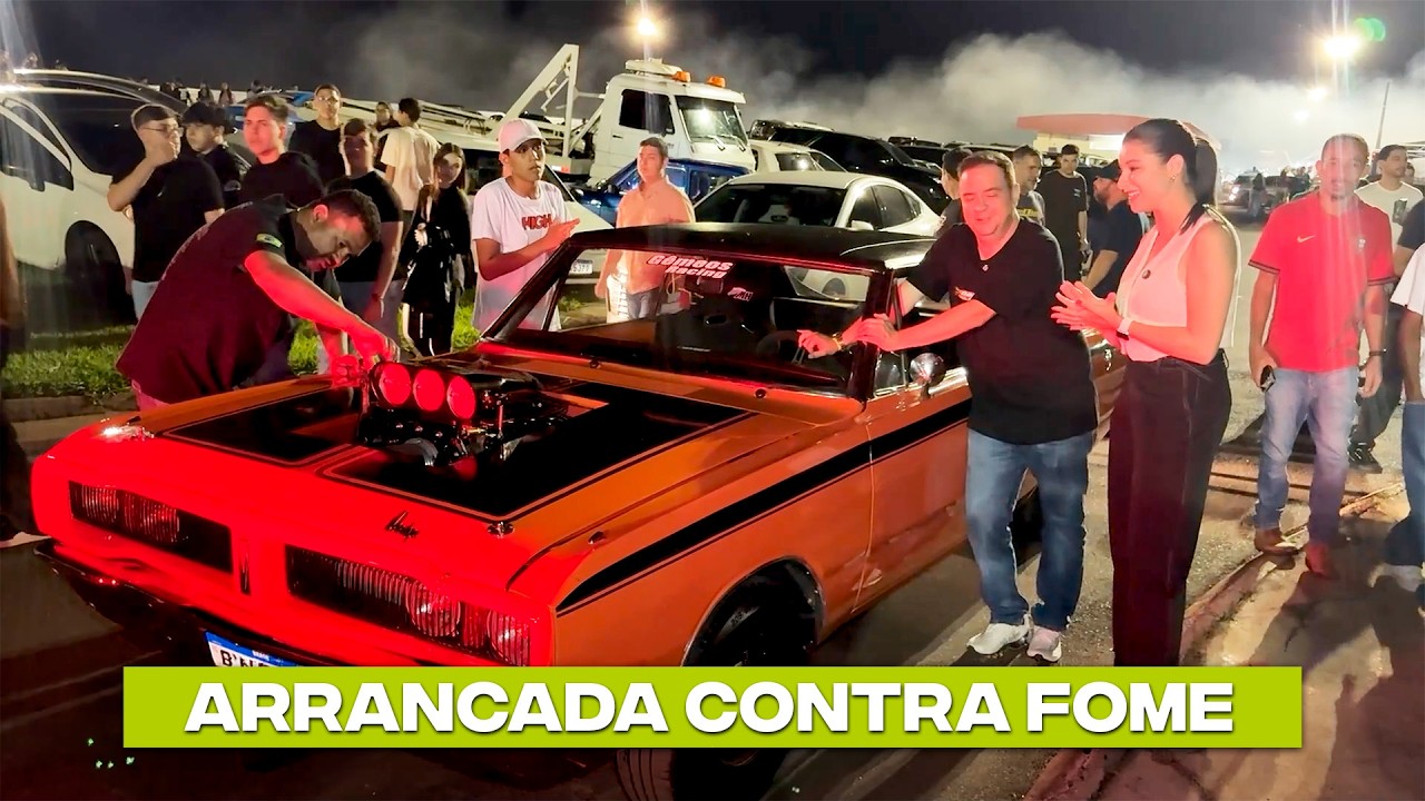 VEJA OS CARROS MAIS RÁPIDOS NA ARRANCADA BENEFICENTE | CLUBE DO MOTOR